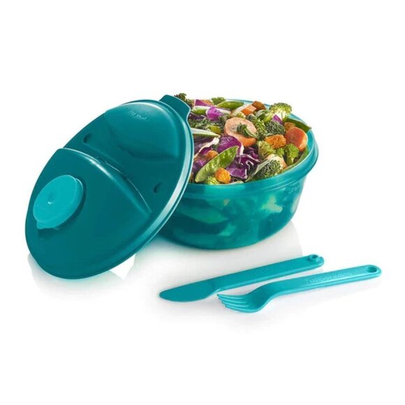 NEW Tupperware Salad on the Go - Picture 1 of 7